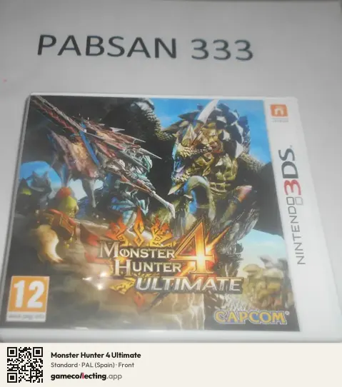 Monster Hunter 4 Ultimate Nintendo 3DS, Spain box front