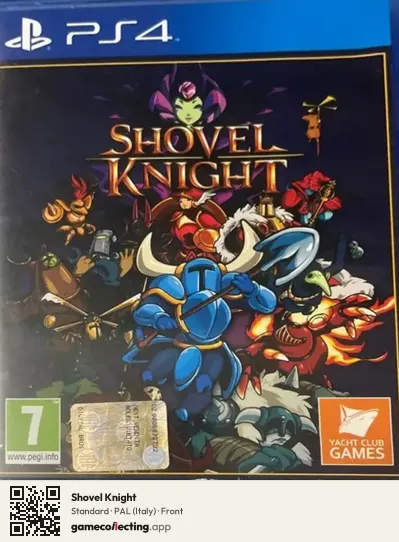 Shovel Knight PlayStation 4, Italy box front