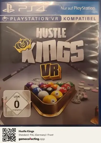 Hustle Kings PlayStation 4, Germany box front
