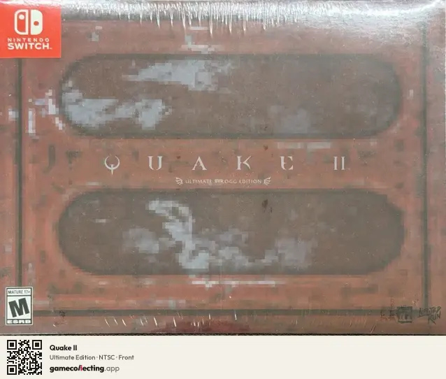 Quake II Nintendo Switch, NTSC box front