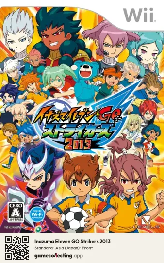 Inazuma Eleven GO Strikers 2013 Nintendo Wii, Asia box front