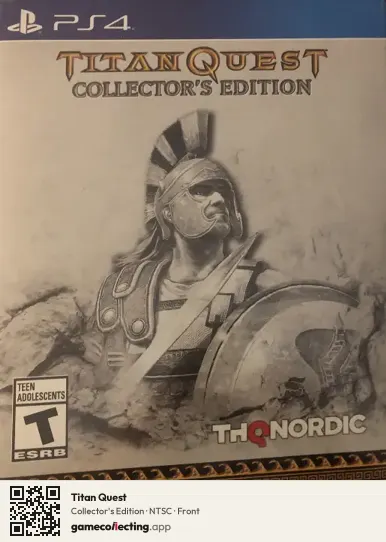 Titan Quest PlayStation 4, NTSC box front