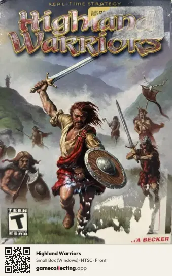 Highland Warriors Computer, NTSC box front