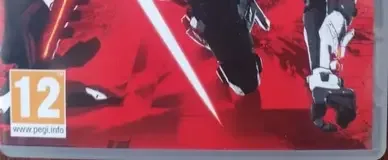 Daemon X Machina, the PEGI square on its front