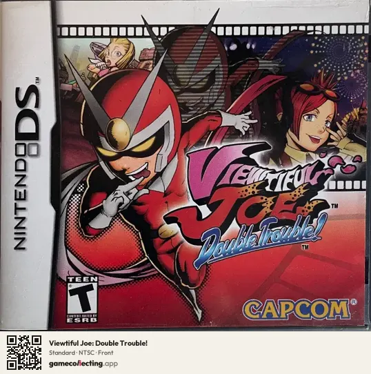Viewtiful Joe: Double Trouble! Nintendo DS, NTSC box front