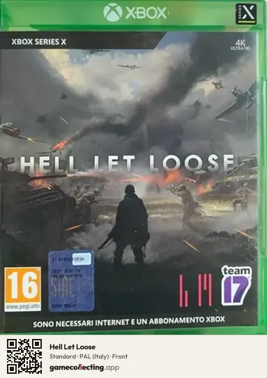 Hell Let Loose Xbox Series X, Italy box front