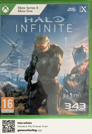 Halo Infinite Xbox Series X, France box front