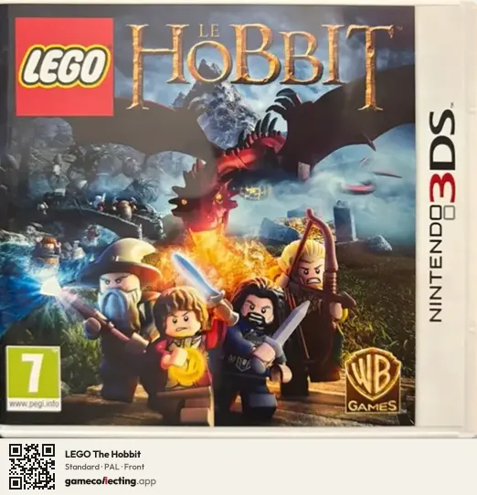 LEGO The Hobbit Nintendo 3DS, PAL box front