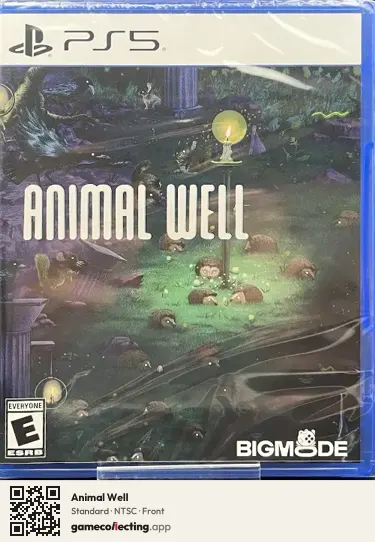 Animal Well PlayStation 5, NTSC box front
