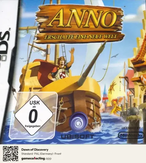 Dawn of Discovery Nintendo DS, Germany box front