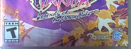 Yasha: Legends of the Demon Blade, the ESRB box on its front