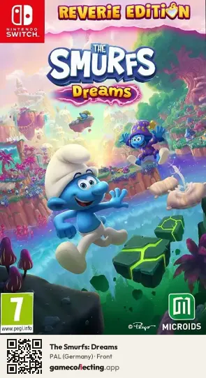 The Smurfs: Dreams Nintendo Switch, Germany box front