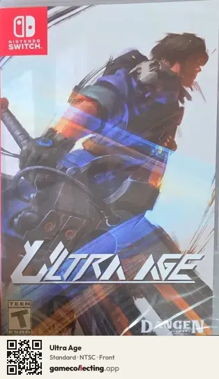 Ultra Age Nintendo Switch, NTSC box front