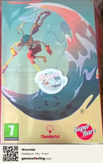 Wavetale Nintendo Switch, PAL box front