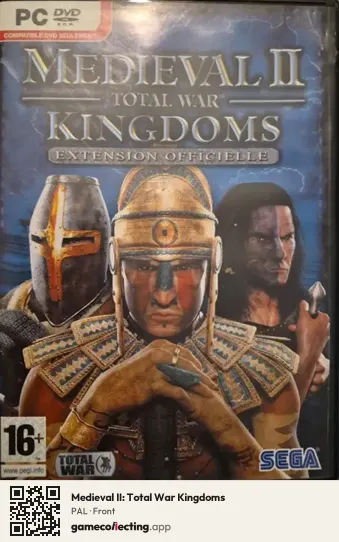 Medieval II: Total War Kingdoms Computer, PAL box front