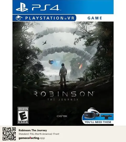 Robinson: The Journey PlayStation 4, North America box front