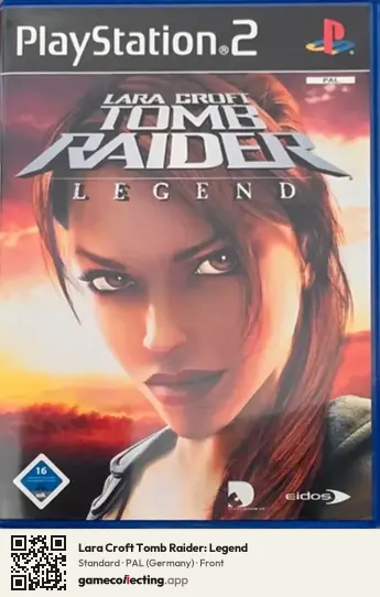 Lara Croft Tomb Raider: Legend PlayStation 2, Germany box front