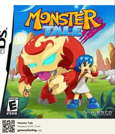 Monster Tale Nintendo DS, NTSC box front