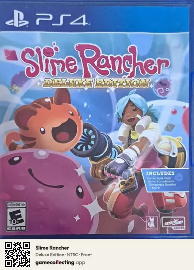 Slime Rancher PlayStation 4, NTSC box front