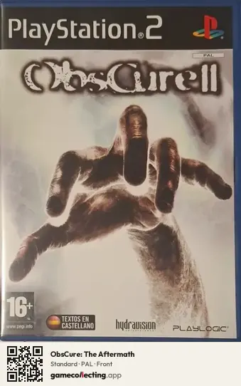 ObsCure: The Aftermath PlayStation 2, PAL box front