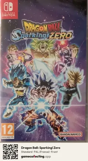 Dragon Ball: Sparking! Zero Nintendo Switch, France box front