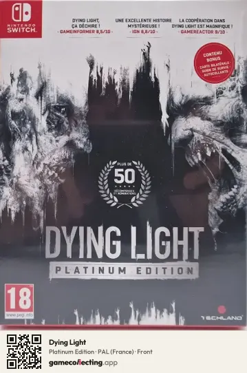 Dying Light Nintendo Switch, France box front