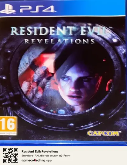 Resident Evil: Revelations PlayStation 4, Nordic countries box front