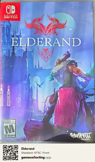 Elderand Nintendo Switch, NTSC box front