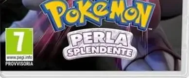 Pokémon Shining Pearl, the PEGI square on its front