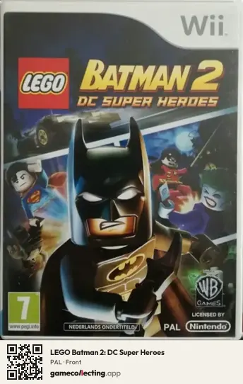LEGO Batman 2: DC Super Heroes Nintendo Wii, PAL box front