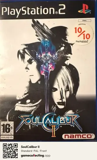 SoulCalibur II PlayStation 2, PAL box front