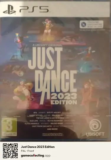 Just Dance 2023 Edition PlayStation 5, PAL box front