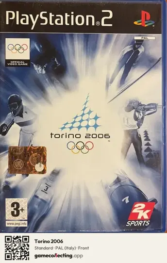 Torino 2006 PlayStation 2, Italy box front