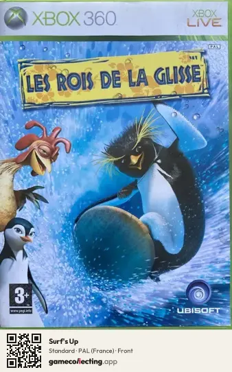 Surf's Up Xbox 360, France box front
