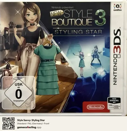 Style Savvy: Styling Star Nintendo 3DS, Germany box front