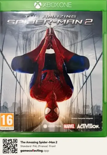 The Amazing Spider-Man 2 Xbox One, France box front