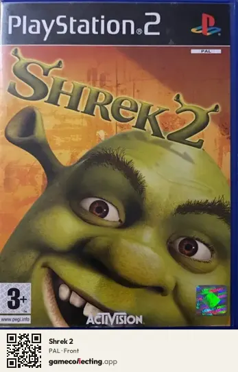 Shrek 2 PlayStation 2, PAL box front