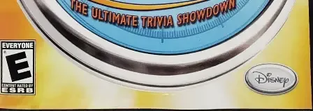 Disney Think Fast, the ESRB box on its front