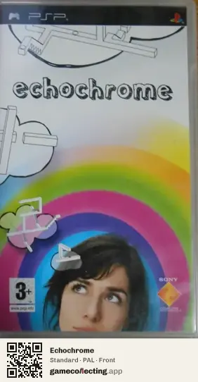 Echochrome PlayStation Portable, PAL box front