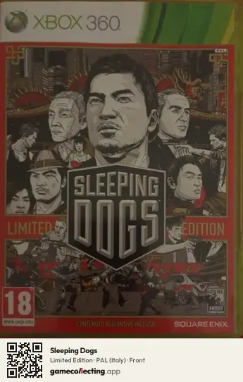 Sleeping Dogs Xbox 360, Italy box front