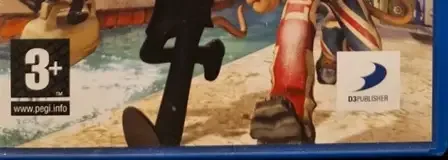 Flushed Away, the PEGI square on its front