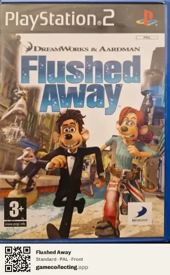 Flushed Away PlayStation 2, PAL box front