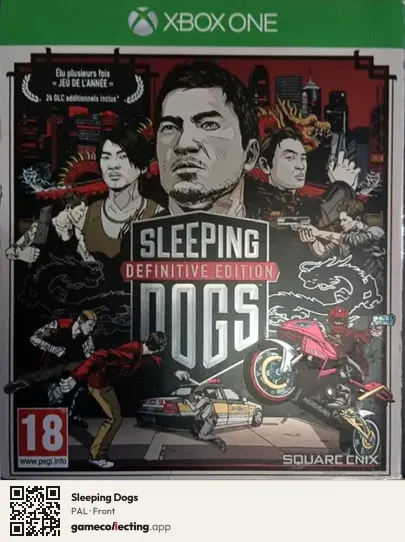 Sleeping Dogs Xbox One, PAL box front