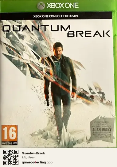 Quantum Break Xbox One, PAL box front