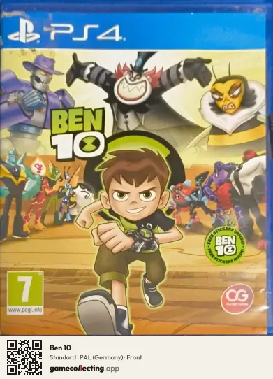 Ben 10 PlayStation 4, Germany box front