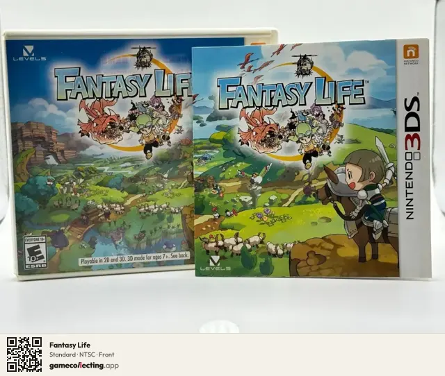 Fantasy Life Nintendo 3DS, NTSC box front