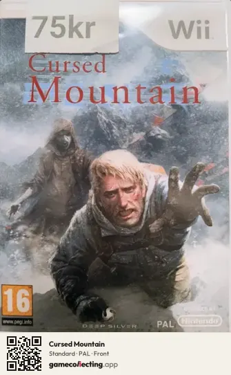 Cursed Mountain Nintendo Wii, PAL box front
