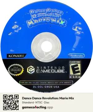 Dance Dance Revolution: Mario Mix Nintendo GameCube, NTSC disc