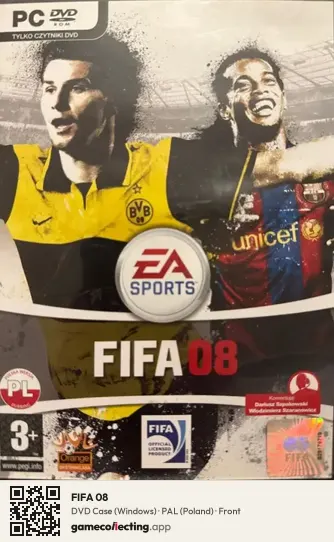 FIFA 08 Computer, Poland box front