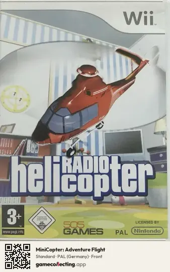 MiniCopter: Adventure Flight Nintendo Wii, Germany box front